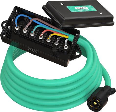 trailer 7 pin junction box|trailer wiring kit 7 pin.